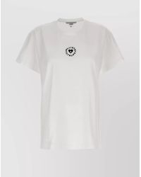 Stella McCartney - Logo-Print Cotton Crew-Neck T-Shirt - Lyst
