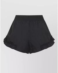 Simone Rocha - Asymmetric Frill Track Shorts - Lyst