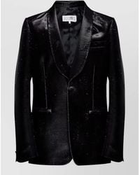 MM6 by Maison Margiela - Tailored Jacket Front Pockets Long Sleeves - Lyst