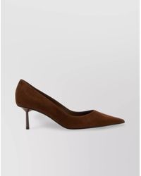Le Silla - Bella Suede Pointed Toe Stiletto Pumps - Lyst