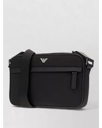 Emporio Armani - Crossbody Bag Adjustable Strap Front Pocket - Lyst