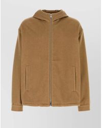 Prada - Wool Hooded Jacket - Lyst