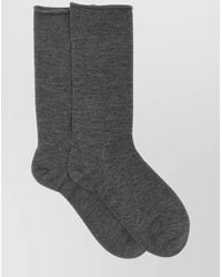 Brunello Cucinelli - Cashmere Knit Mid-Calf Length Socks - Lyst