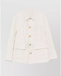 Dries Van Noten - Blazer Tailored Collar Long Sleeves Herringbone - Lyst