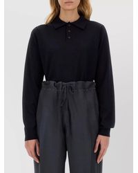 Maison Margiela - Wool Regular-Fit Polo Shirt - Lyst