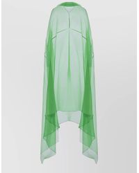 Dries Van Noten - Silk Maxi Beach Cover-Up - Lyst