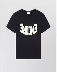 Courreges - Cotton Logo Print Short-Sleeve T-Shirt - Lyst