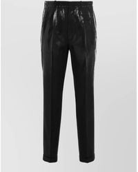 Maison Margiela - Virgin Wool Straight-Leg Tailored Trousers - Lyst