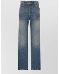 Miu Miu - Straight Fit Denim Jeans Five Pockets - Lyst