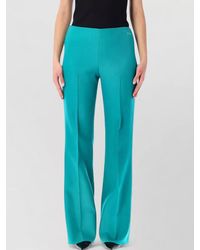 Fendi - Virgin Wool Slim-Fit Flared Trousers - Lyst
