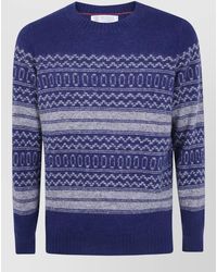 Brunello Cucinelli - Wool Alpaca Cashmere Jumper - Lyst