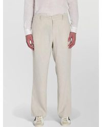 Barena - Herringbone Wide-Leg Trousers - Lyst
