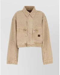 Balenciaga - Denim Jacket With A 'Vintage' Effect - Lyst