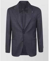 Lardini - Virgin Wool Regular-Fit Jacket - Lyst