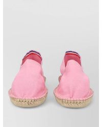A.P.C. - Canvas Round Toe Espadrille Shoes - Lyst