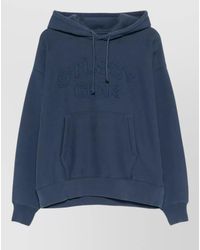 Stussy - Hooded Sweater Front Pocket Ribbed Cuffs Hem - Lyst