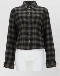Our Legacy - Checked Fitted Jacket - Lyst