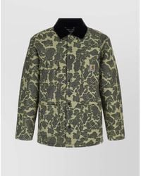 Carhartt - Camouflage Pattern Chore Coat Front Pockets - Lyst