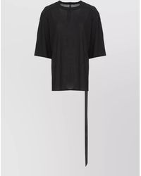 Rick Owens - Cotton Oversized Long-Sleeve T-Shirt - Lyst