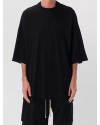 Rick Owens - Oversized Cotton Short-Sleeve T-Shirt - Lyst