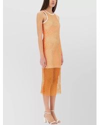 Moschino - Mesh And Sequin Dress - Lyst