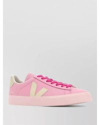Veja - Leather Campo Sneakers Low Top Rubber Sole - Lyst