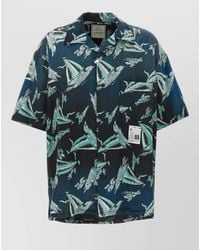 Maison Mihara Yasuhiro - Vintage-Effect Shirt With Oversized Fit - Lyst