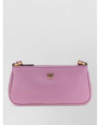 Pinko - Half Moon Mini Shoulder Bag Adjustable Strap - Lyst