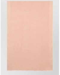 Ferragamo - Silk Wool Stole - Lyst