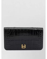 Balenciaga - Hourglass Small Leather Cross-Body Bag - Lyst