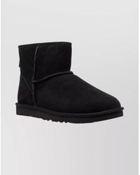 UGG - Shearling-Lined Suede Ankle Boots Classic Mini - Lyst