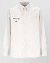Les Deux - Shirt Button Down Collar Chest Pocket - Lyst