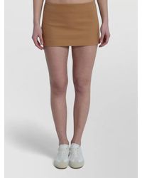 Frankie Shop - Cotton Mini Skirt - Lyst