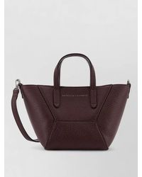 Brunello Cucinelli - Globe Leather Shoulder Bag - Lyst