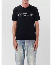 Off-White c/o Virgil Abloh - Cotton Logo Print Regular Fit Short Sleeve T-Shirt - Lyst