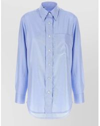 Brioni - Sea Island Cotton Long Sleeve Shirt - Lyst