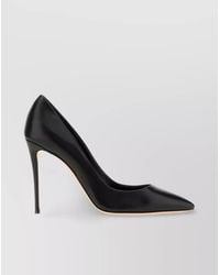 Casadei - Julia Leather Pumps Toe Stiletto Heel - Lyst