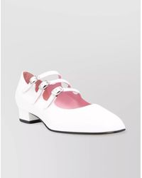 CAREL PARIS - Patent Leather Mary Jane Ballerina Shoes - Lyst