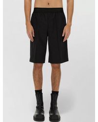 Helmut Lang - Tailored Shorts Knee Length Back Pockets - Lyst