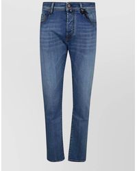 Jacob Cohen - Slim-Fit Straight-Leg Denim Trousers - Lyst