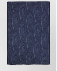Etro - Cashmere-Blend Paisley Scarf - Lyst