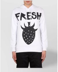 Comme des Garçons - Cotton Hooded Sweatshirt - Lyst