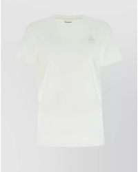 Isabel Marant - Cotton Ribbed Crew-Neck Aby T-Shirt - Lyst