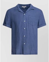 Alex Mill - Short Sleeve Camp Shirt Chest Pocket - Lyst