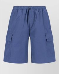 Autry - Straight Shorts Elastic Waistband Side Cargo Pockets - Lyst