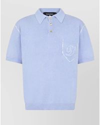 DSquared² - Polo Shirt Silk Nylon Chest Pocket - Lyst