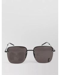 Saint Laurent - Sunglasses Sl 312 M 001 Square Metal - Lyst