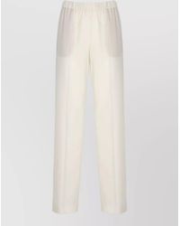 Fabiana Filippi - Straight Leg Pants Rear Light Detail - Lyst