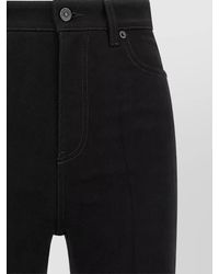 Balenciaga - Denim High-Rise Straight-Leg Jeans - Lyst