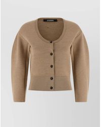 Jacquemus - Cashmere Merino Wool Cardigan - Lyst